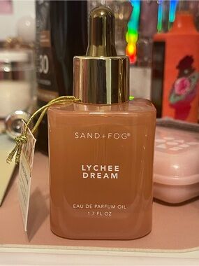Sand + Fog Lychee Dream Eau de Parfum Oil — Pink Body Oil